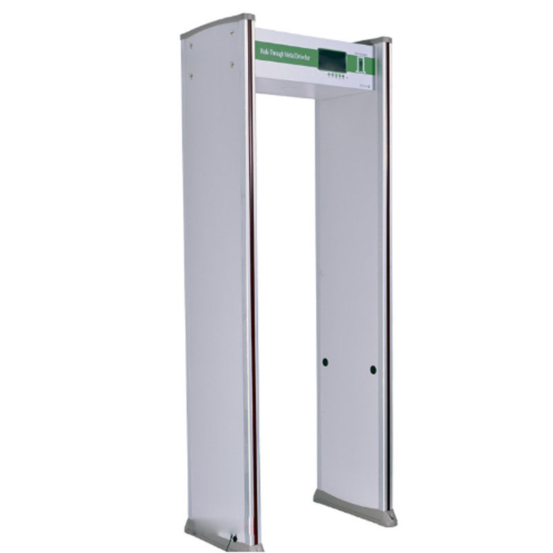 24 Zones Portable Door Frame Metal Detector , Security Walk Through Gate 8W