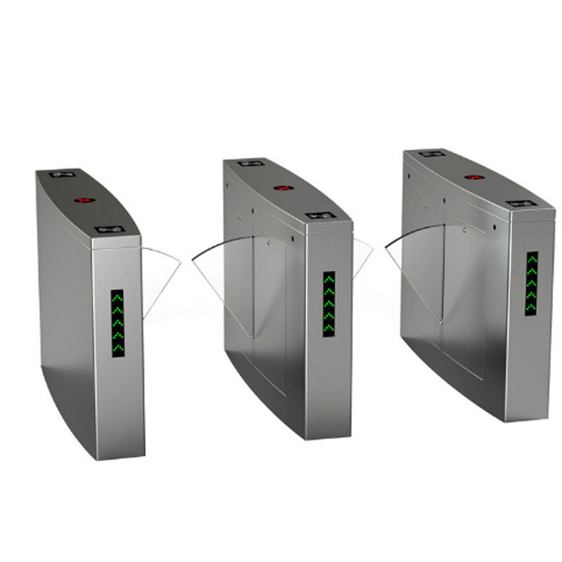 Residential Fingerprint Color OEM Turnstile Barrier Gate AC100-240V For Disabled Access