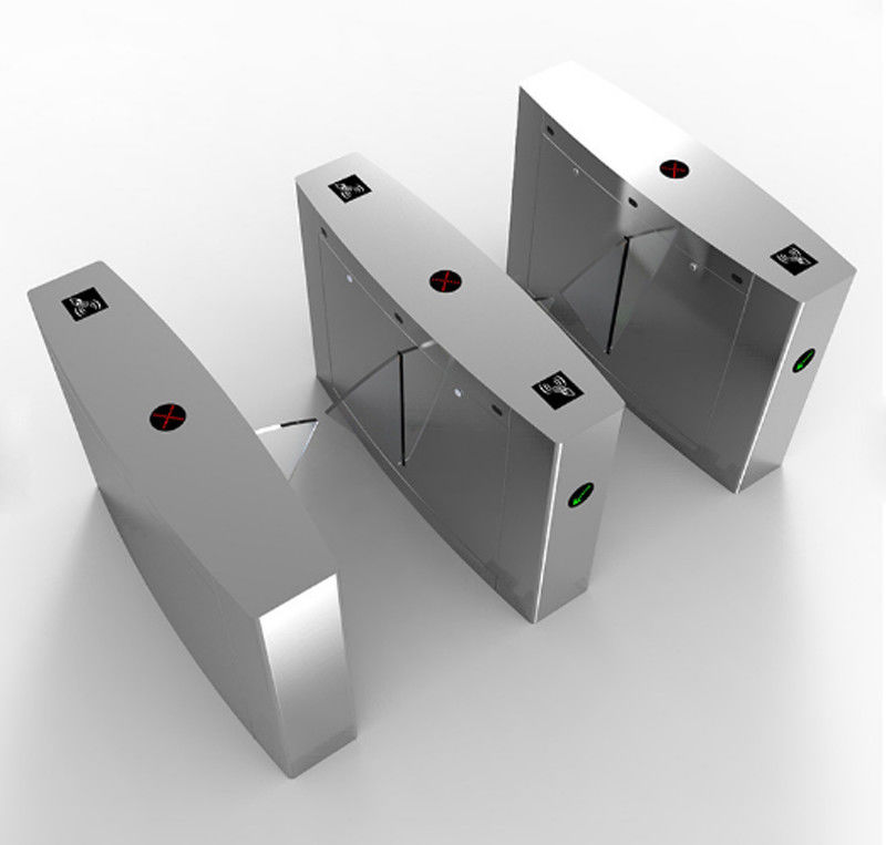 CE Automatic Security Turnstile Gate QR Code Card Reader Access Controller 50-60HZ