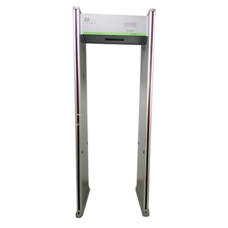 Waterproof Security Metal Detector , Walk Through Metal Detector With PVC Plastic Material