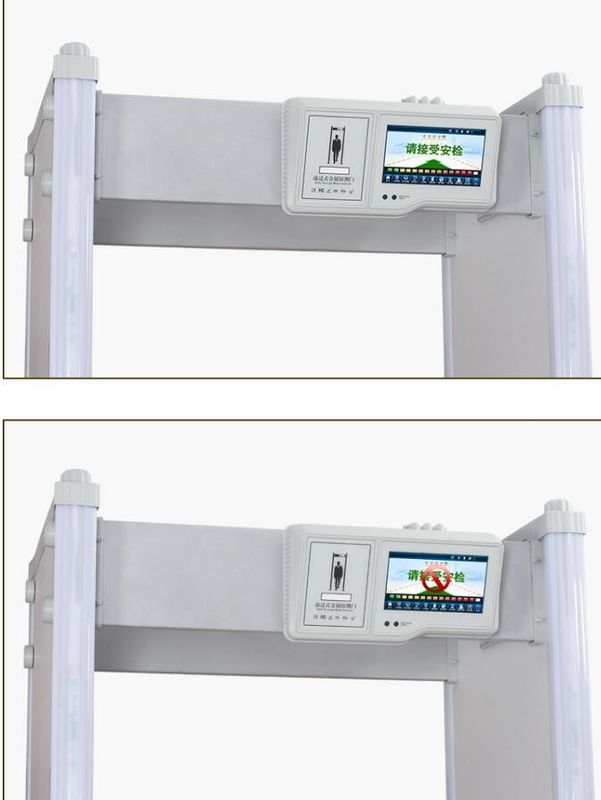 Waterproof Walkthrough Body Metal Detectors 33 Detection Zones Audible / Visual Alarms