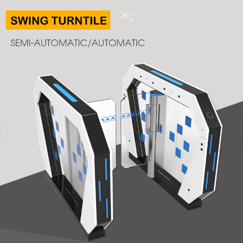 Access Control Turnstile Barrier Gate Rfid Card Reader Security System 50W/24V