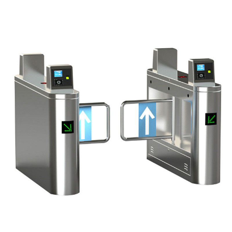 Sliding Turnstile Barrier Gate Speed Gate Cross For Office Building Access Control