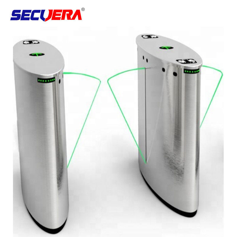 Latest QR code Coin operated RFID Reader control flap turnstile security gate