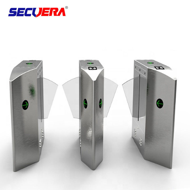 Flap type automatic turnstile control board access control barcode wing turnstile for public transport