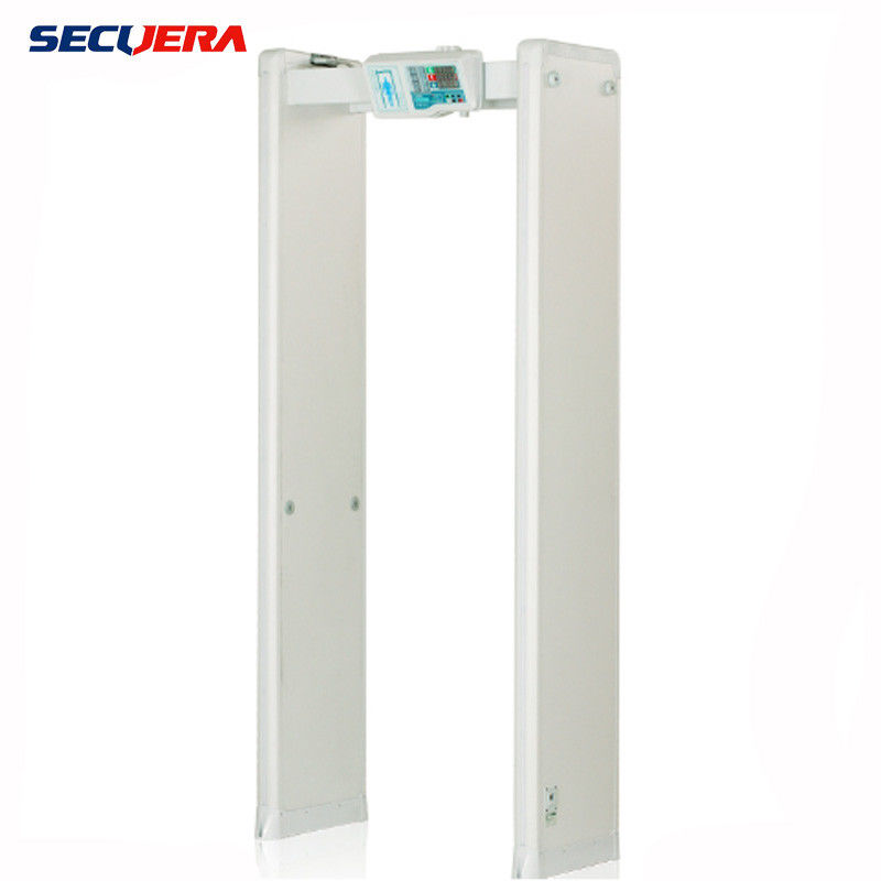 Security Full Body Scanner Walk Through Metal Detector cost effective 6 detection zones