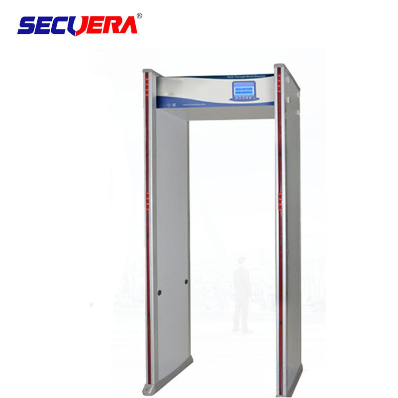 Bus Station Archway Metal Detector 20 Security Level With 20W Power Consumption
