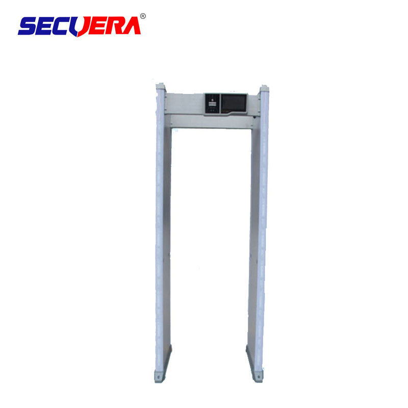 ABS Indoor / Outdoor Archway Metal Detector 6 Zone Intelligent Multi Alarm Indication