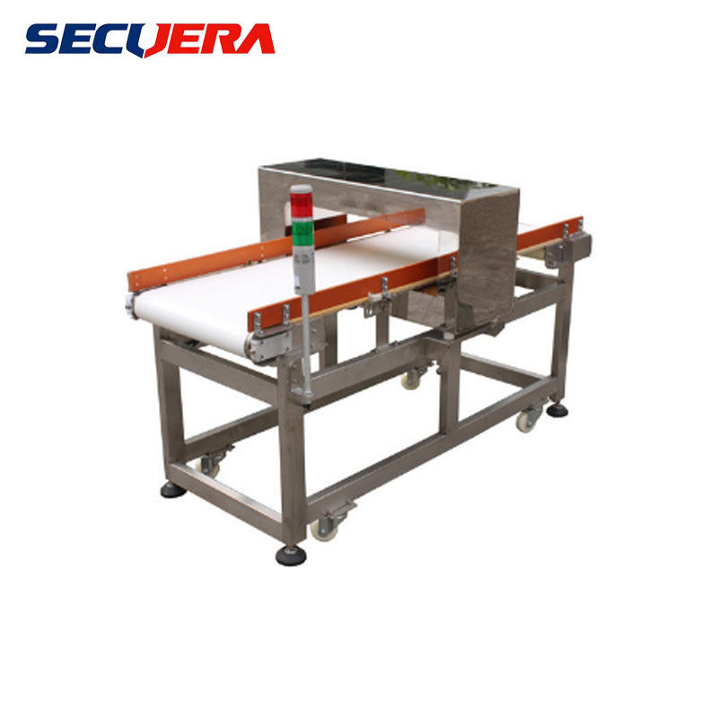 Belt Conveyor Food Metal Detector Machine Large LCD Display For Bread Cookies Cake