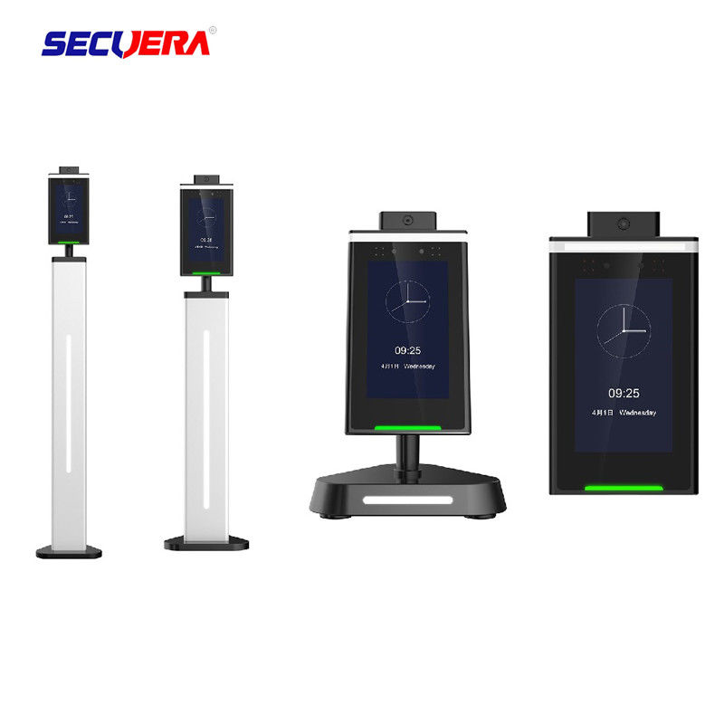 Face Recognition Metal Detector Walk Through Lcd Digital Contactless Body Thermometer