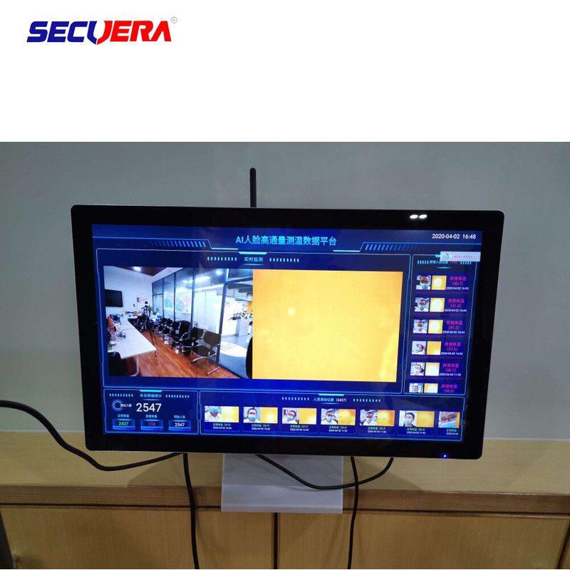 Non Contact Walk Through Temperature Scanner Human Body Temperature Detection