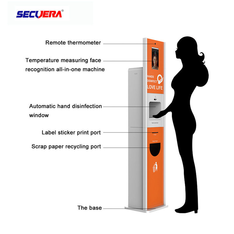 Hand Sanitizer Dispenser Android 7.1.2 Body Metal Detectors